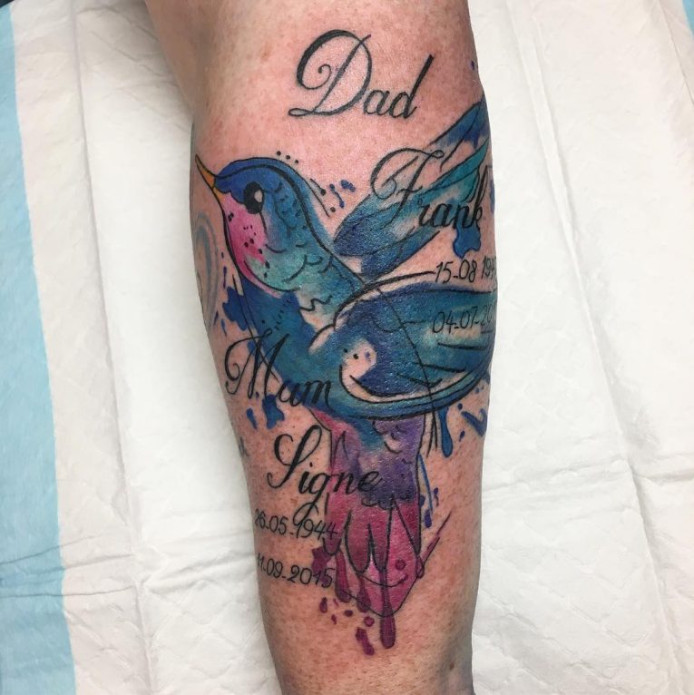 Hummingbird Tattoo 75