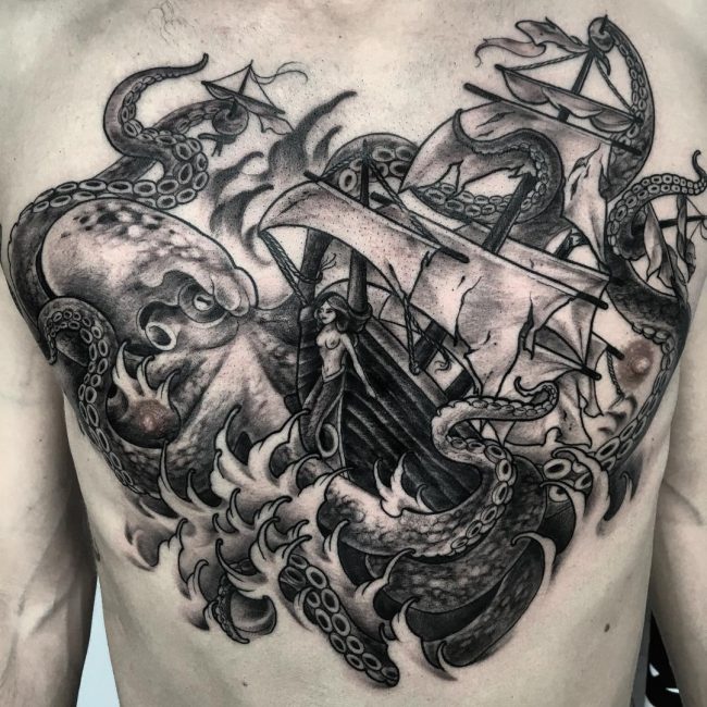 Kraken Tattoo 68