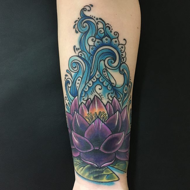 Lily Flower Tattoo 69