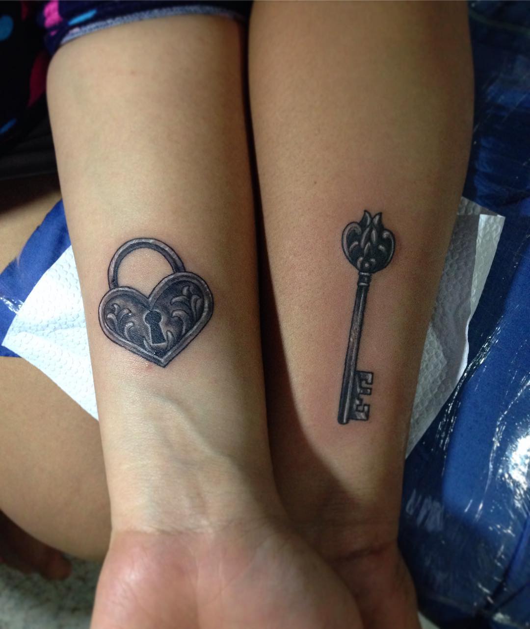 85+ Best Lock and Key Tattoos - Designs & Meanings 2019