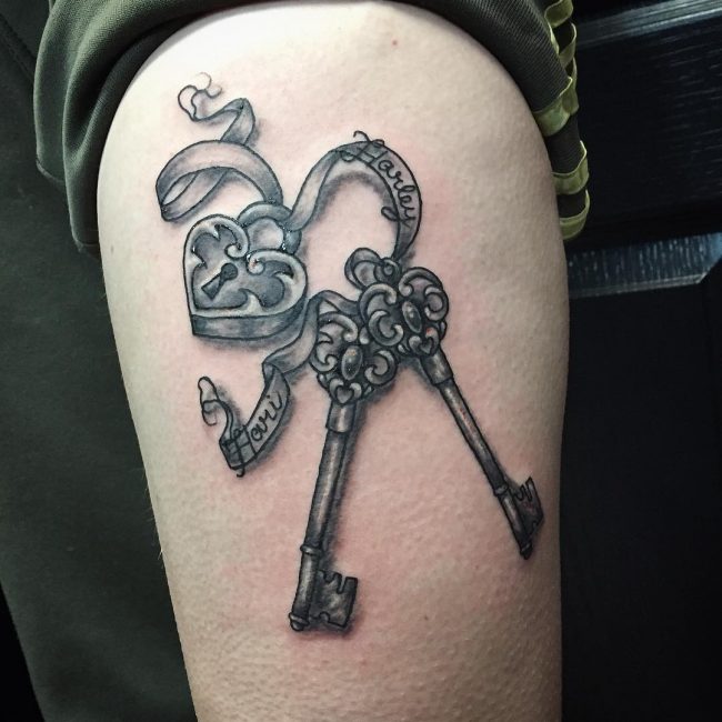 Lock and Key Tattoo_ 