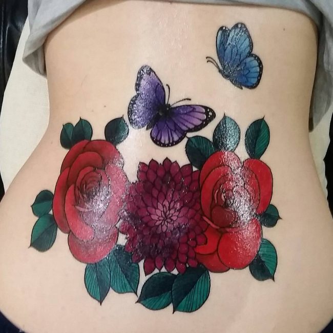 Lower Back Tattoo