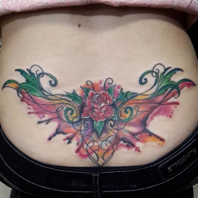 Lower Back Tattoo