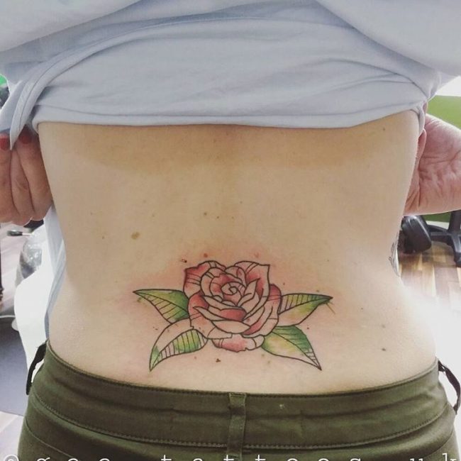 Lower Back Tattoo