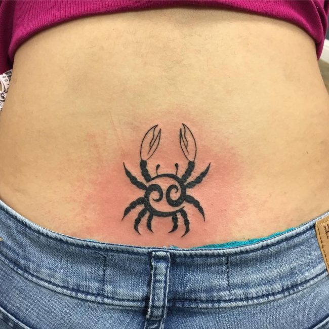 Lower Back Tattoo