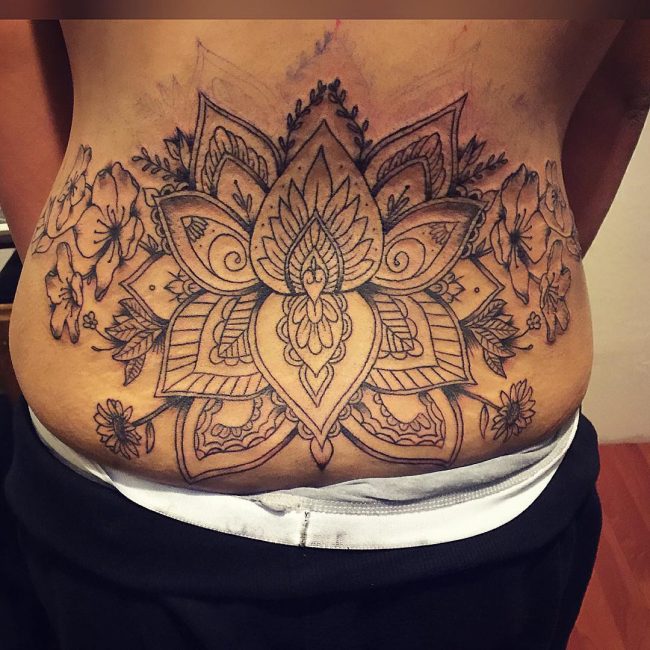 Lower Back Tattoo