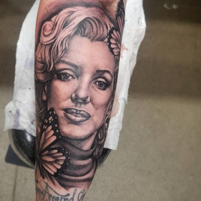 Marilyn Monroe Tattoo 52