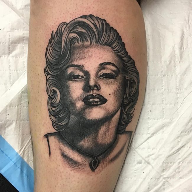Marilyn Monroe Tattoo 57