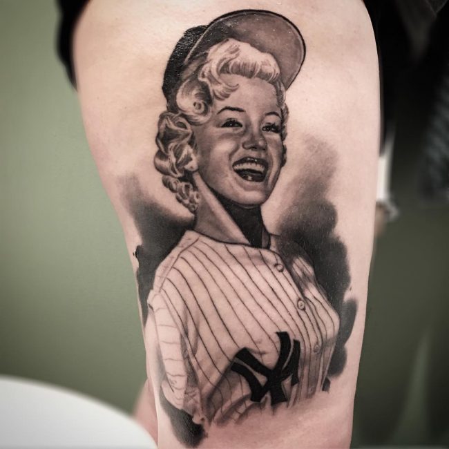 Marilyn Monroe Tattoo 58