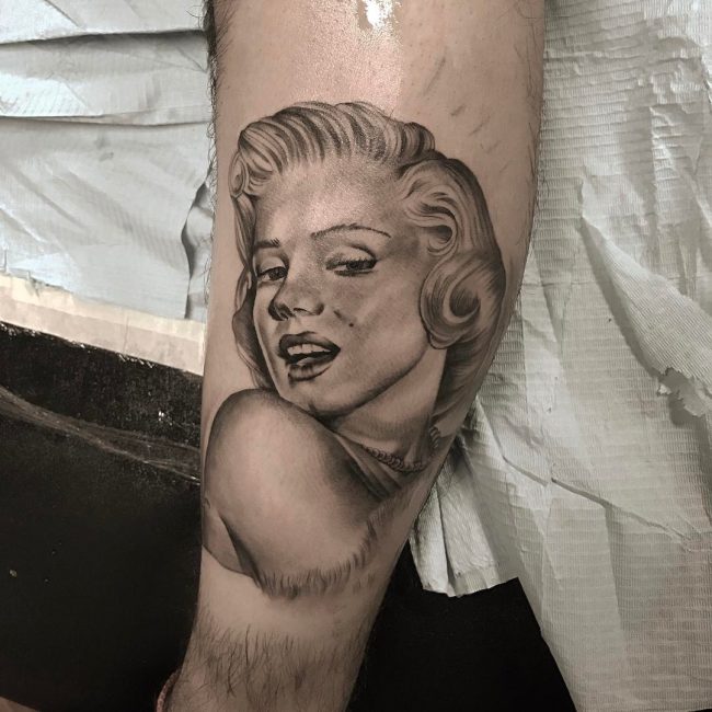 Marilyn Monroe Tattoo Designs Meanings Best Of