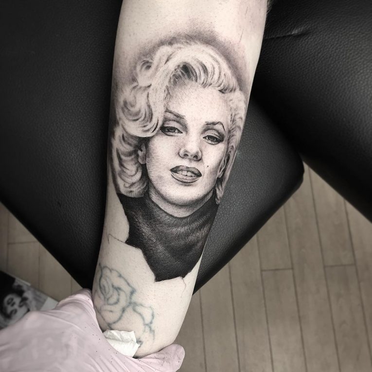 Marilyn Monroe Tattoo 69
