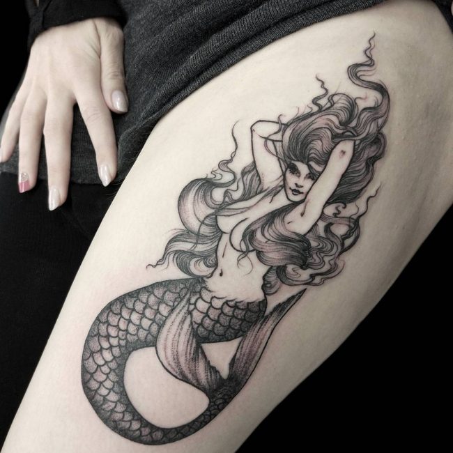 Mermaid Tattoo 74