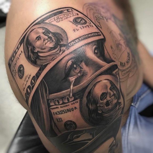 Tattoos money 