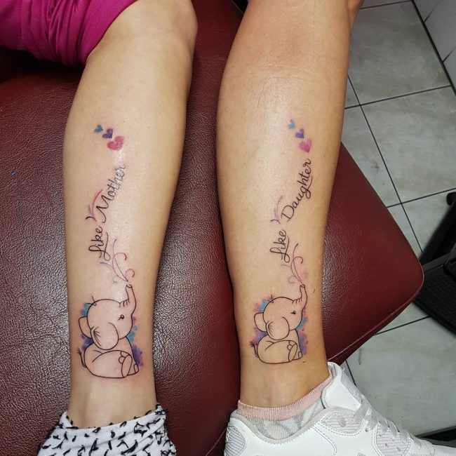 Mother Daughter Tattoo 72