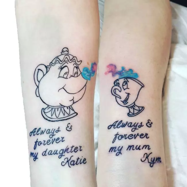 Mother Daughter Tattoo 77