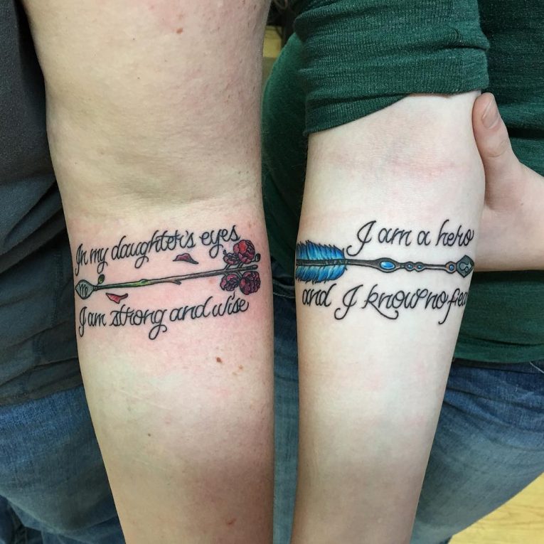 Mother Daughter Tattoo 89