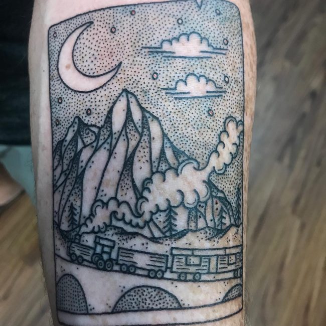 Mountain Tattoo 64