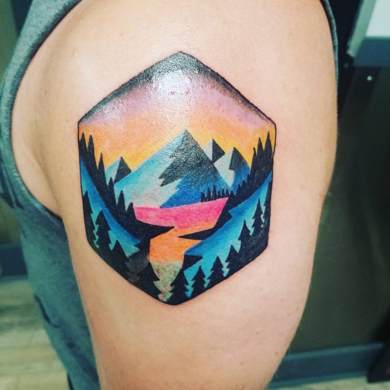 Mountain Tattoo 77