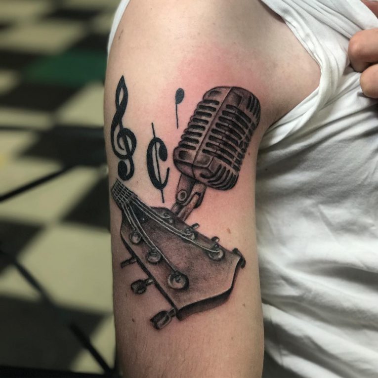 Music Tattoo 69