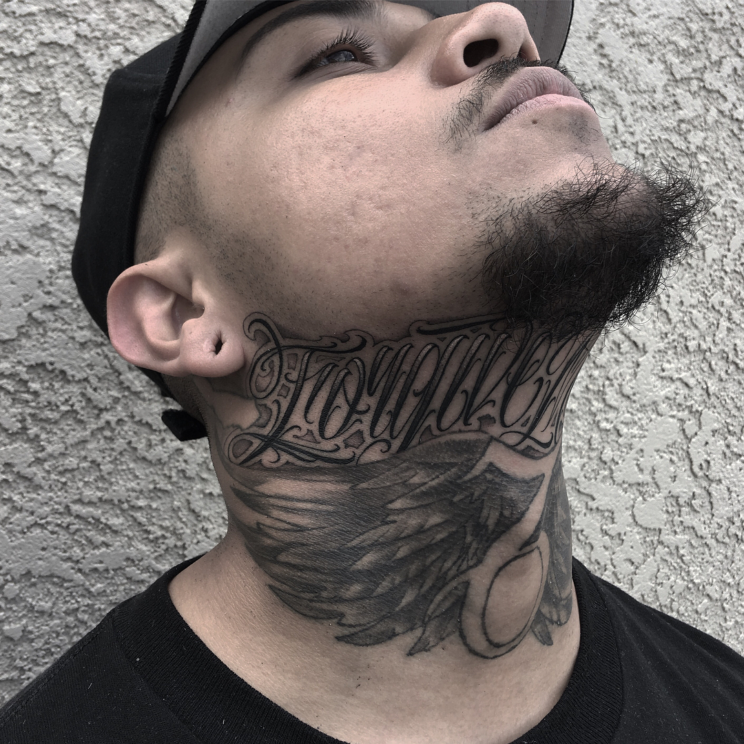 List 92+ Pictures pictures of tattoos on neck Sharp