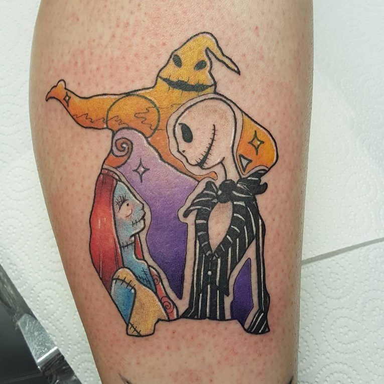 Nightmare Before Christmas Tattoo 77