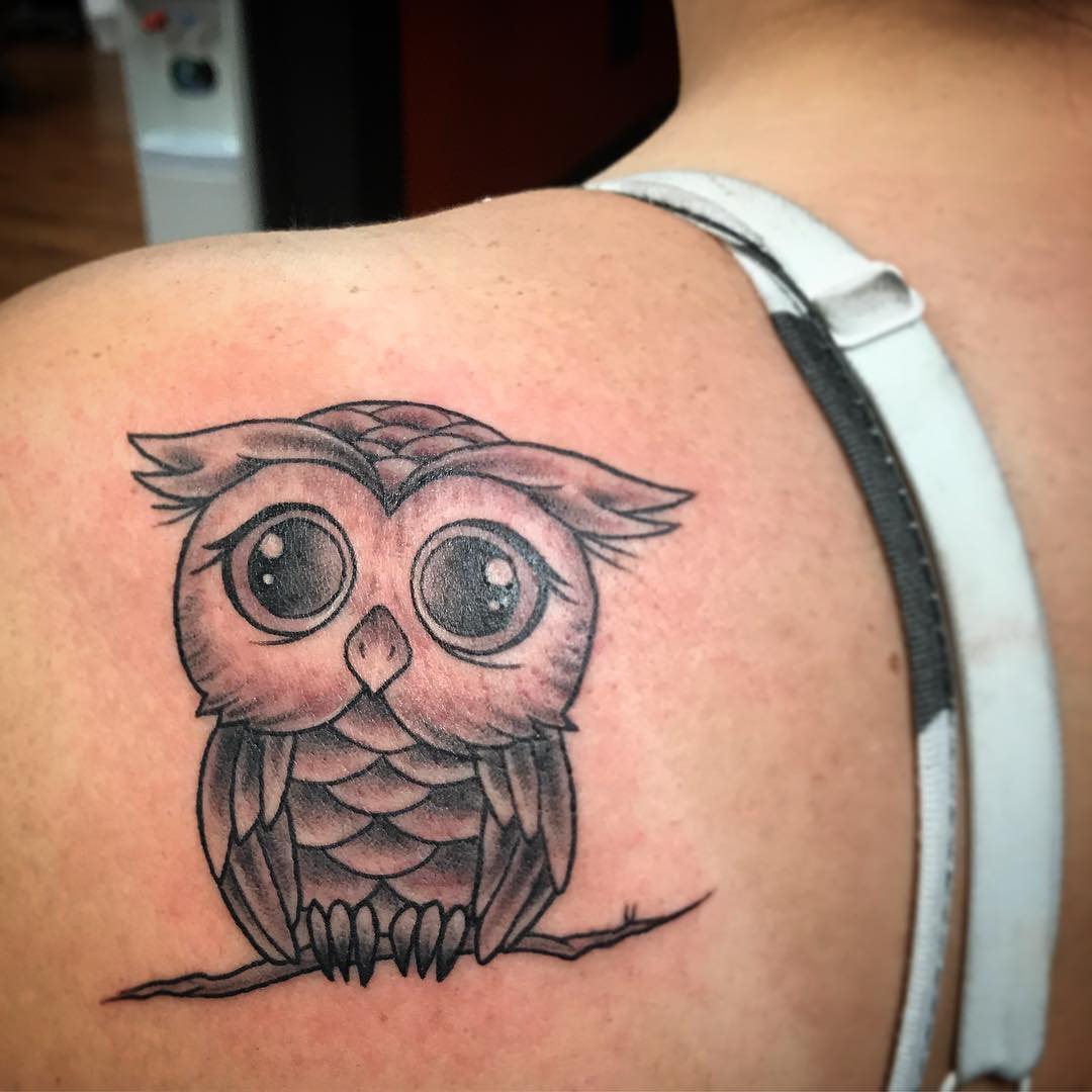 95+ Best Photos of Owl Tattoos — Signs of Wisdom (2019)