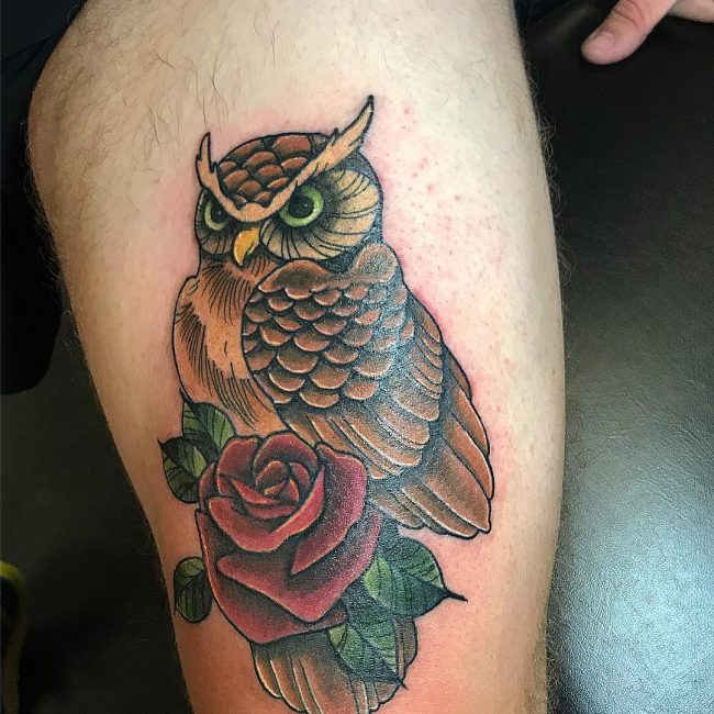 Owl Tattoo 85
