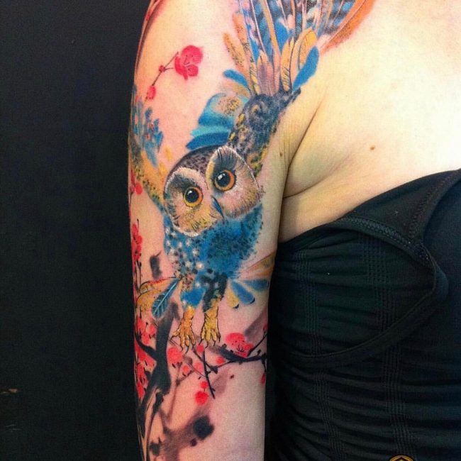 Owl Tattoo