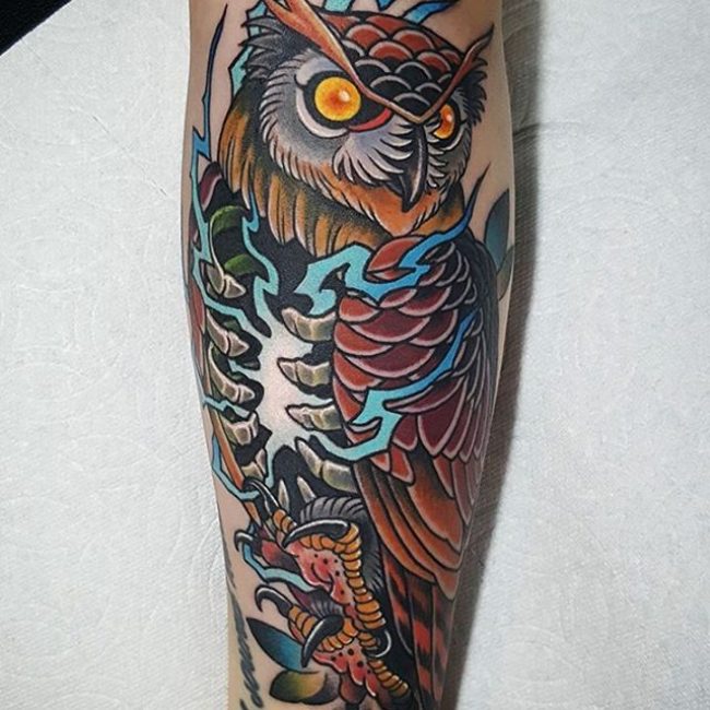 Owl Tattoo