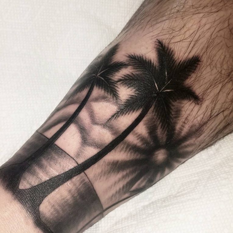 Palm Tree Tattoo 121