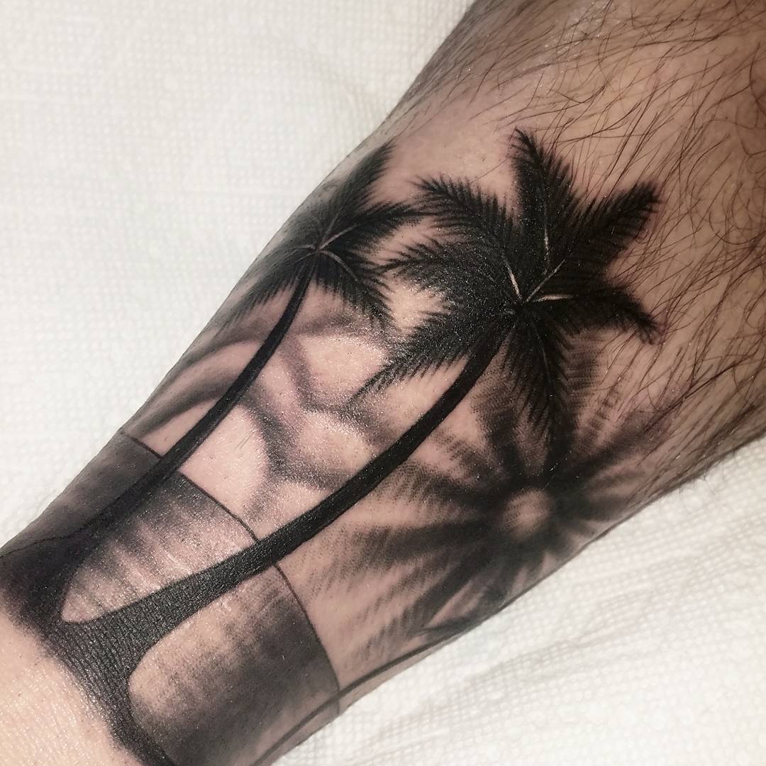 Best Palm Tree Tattoo Designs And Meaning Ideas Of