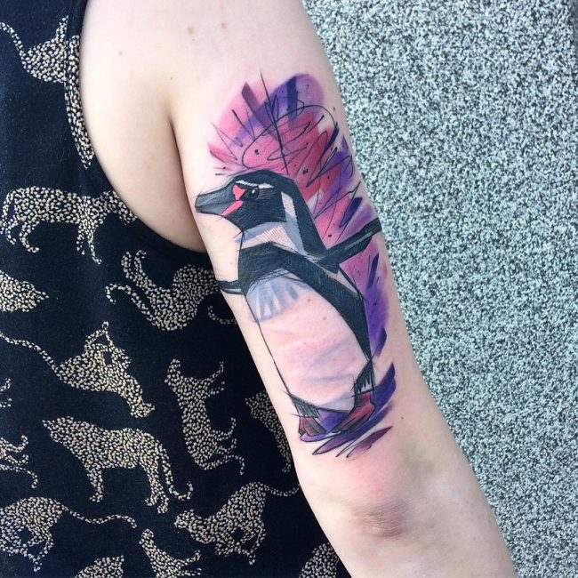 Penguin Tattoo 63