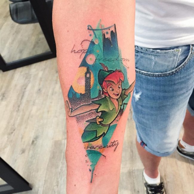 Peter Pan Tattoo 56