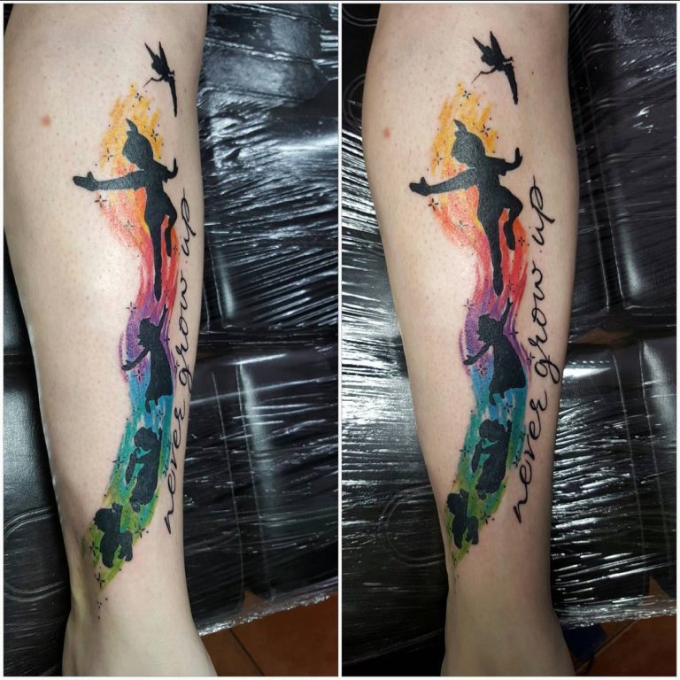 70+ Best Peter Pan Tattoos - Never Grow Up (2019)