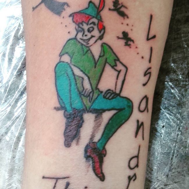 Peter Pan Tattoo_