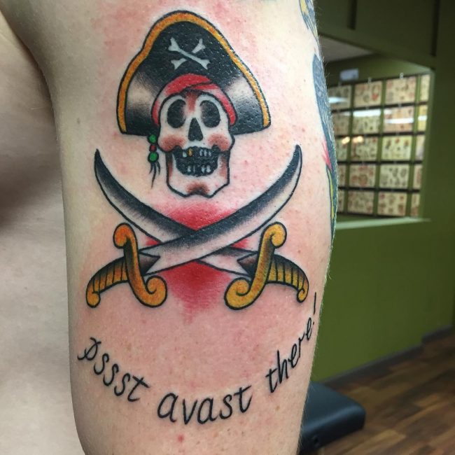 75+ Amazing Masterful Pirate Tattoos Designs & Meanings - [2019]