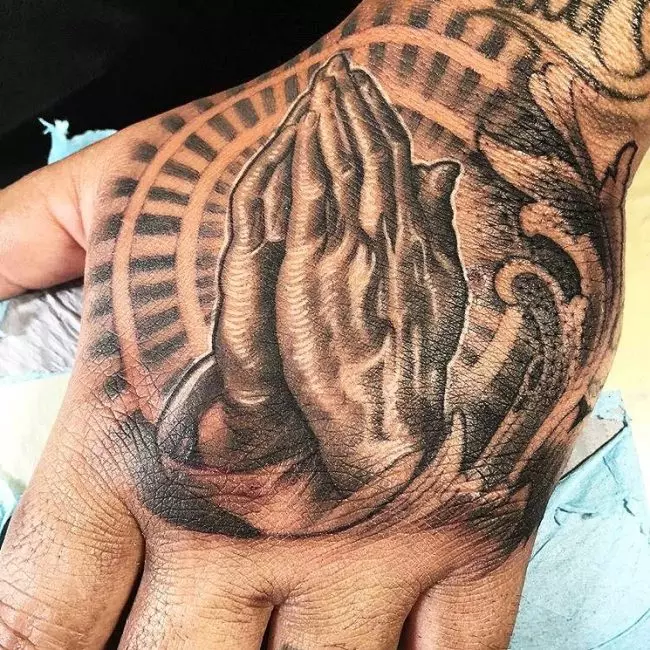 Praying Hands Tattoo 46