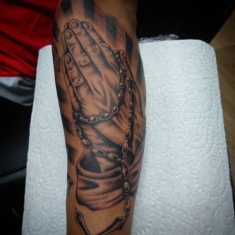 Praying Hands Tattoo 60