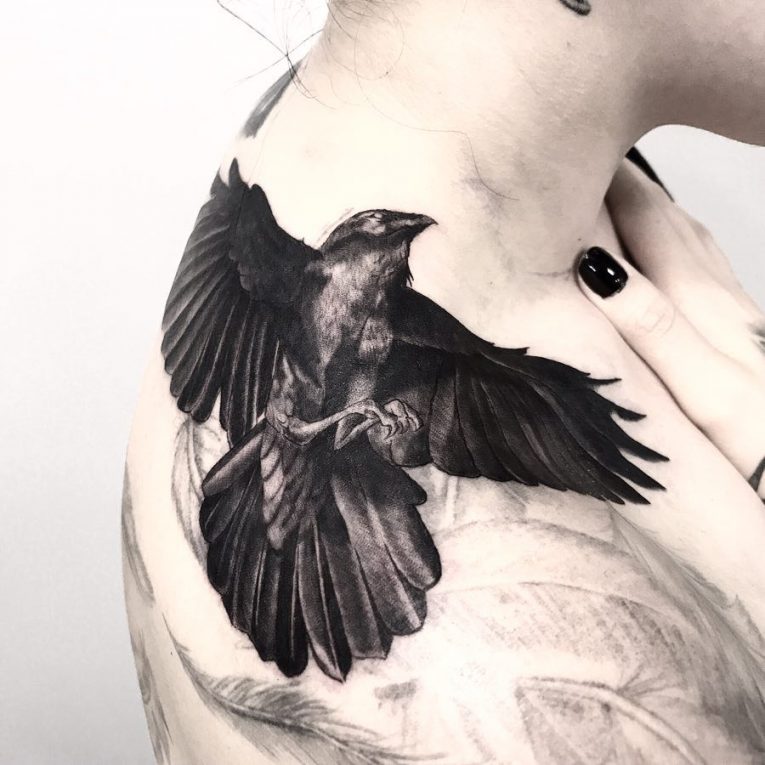 Raven Tattoo 71