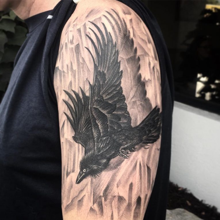 Raven Tattoo 72