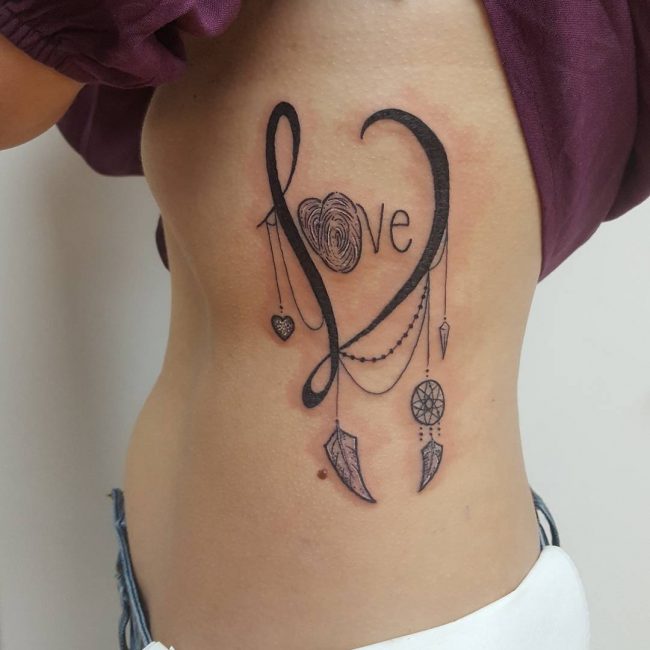 Rib Tattoo