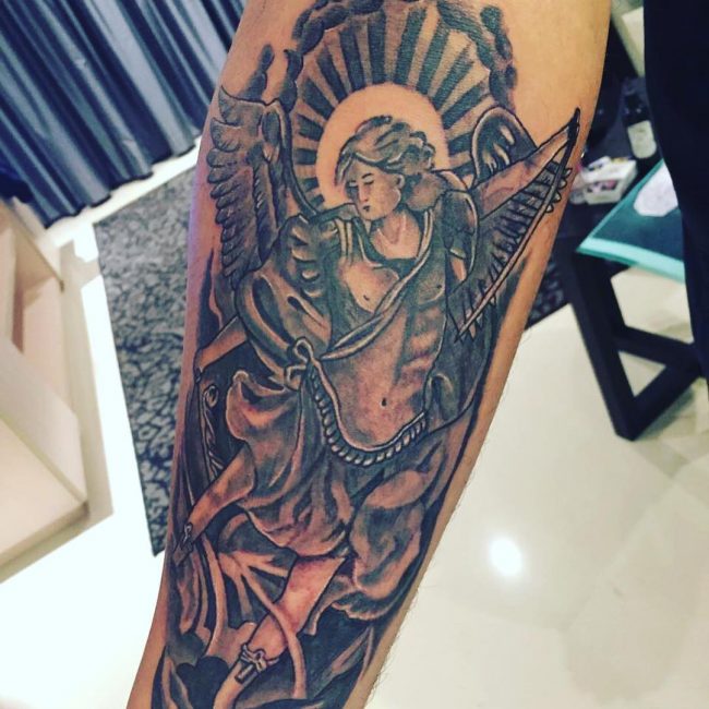 Saint Michael Tattoo_