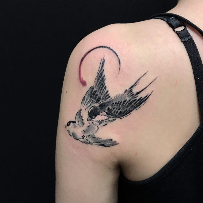 Sparrow Tattoo 54