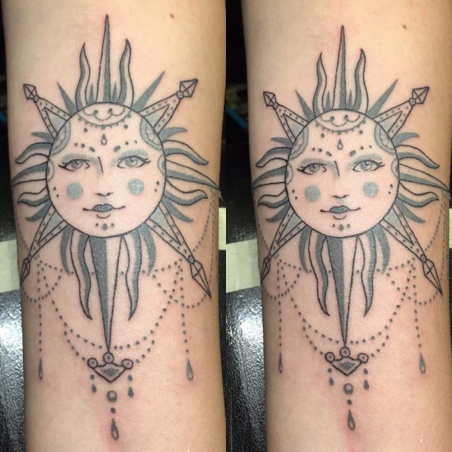 Sun Tattoo 83