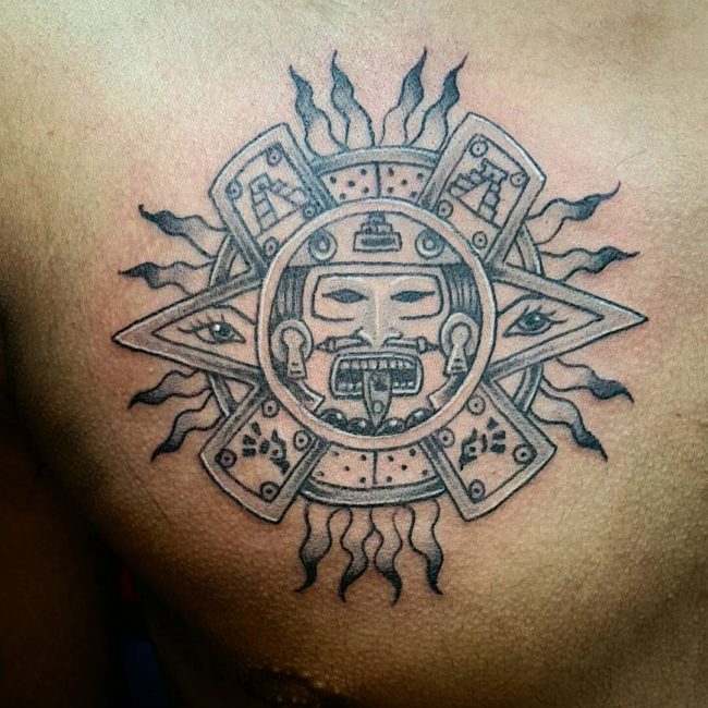 95+ Best Sun Tattoo Designs & Meanings - Symbol of The Universe (2019)