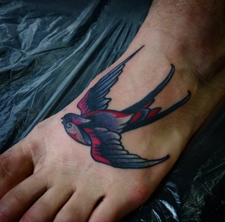 Swallow Bird Tattoo 74