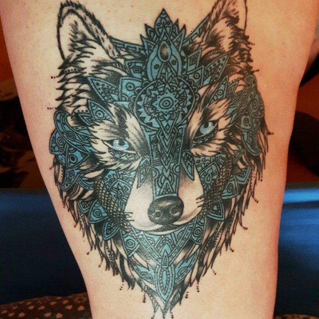 Thigh Tattoo