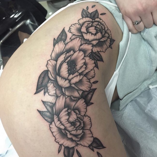 Thigh Tattoo