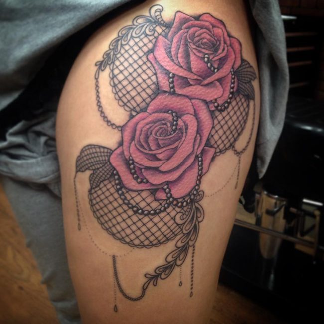 Thigh Tattoo