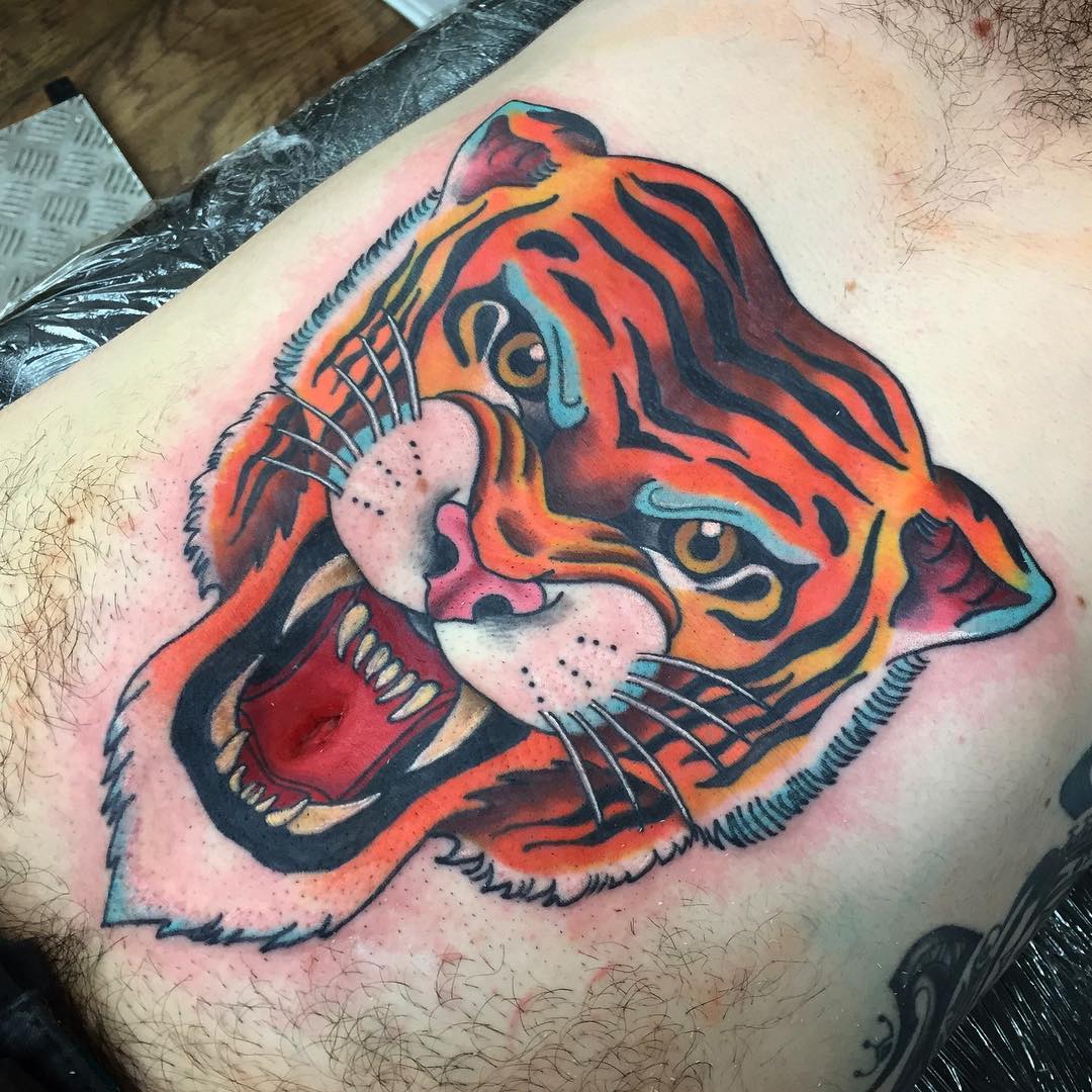 Tiger Tattoo.